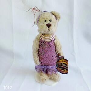 Vtg Brass Button Pickford Bears Daisy 1920 20th Century Collectibles Teddy Stand